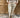 Jeans B3879-VA wide leg gouden knopen