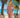 Set travelstof met print Kamiel