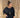 Wafelstof blouse met ketting Aimy