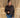 blazer kort met ruit en lurex Brandy