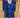 B-6004 tuniek print kobalt