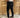 Skinny baggy K3046 zwart strass