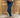 Skinny baggy K3045 mid blue strass