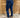 Skinny baggy K3045 mid blue strass