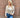 Basic shirt met kanten hals Sascha