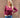 Basic shirt met kanten hals Sascha