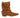 Enkellaars met gesp en studs