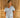 T-shirt v-hals stretch stof Sunny